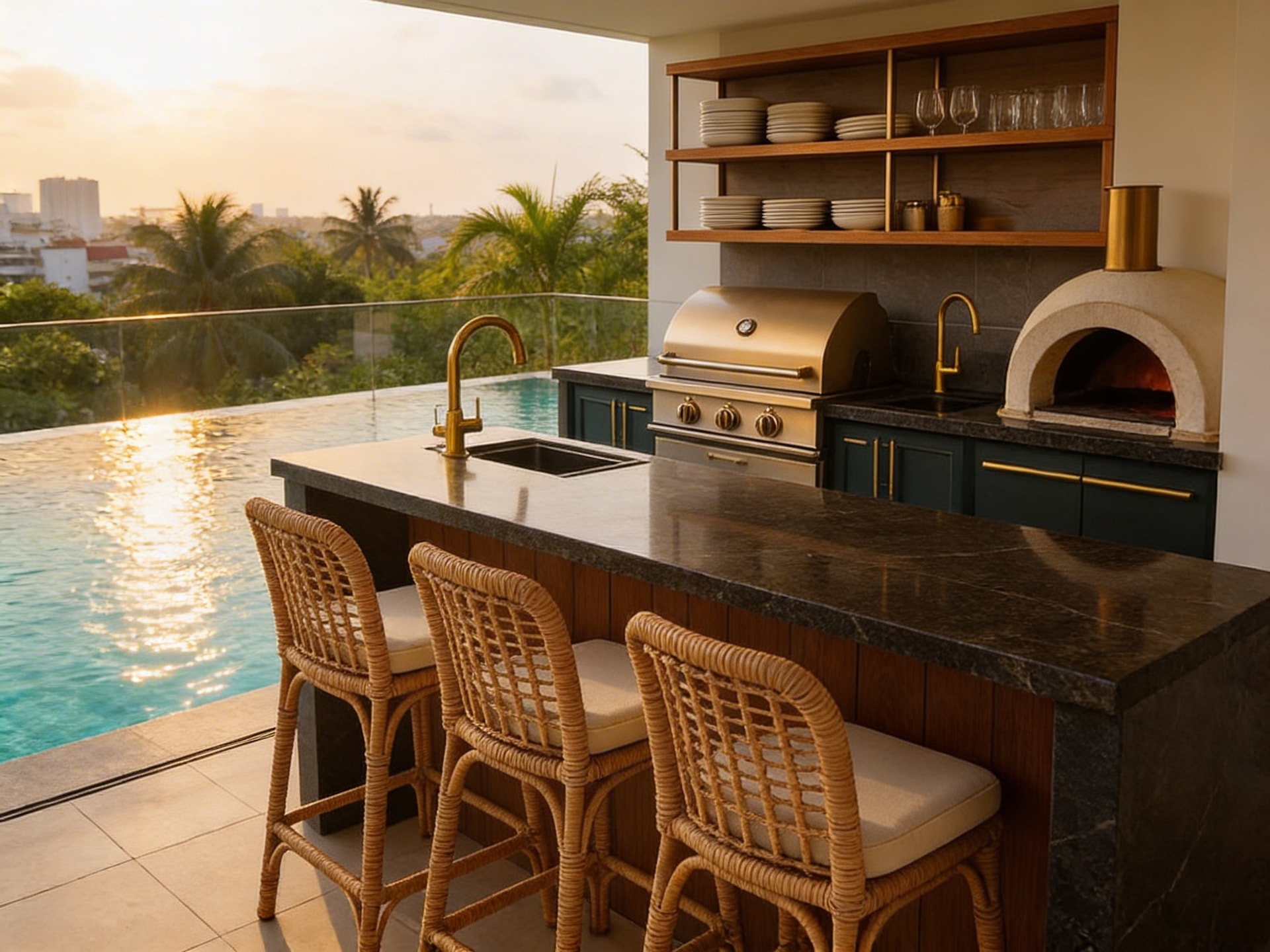 Terrasse & Pool Lounge